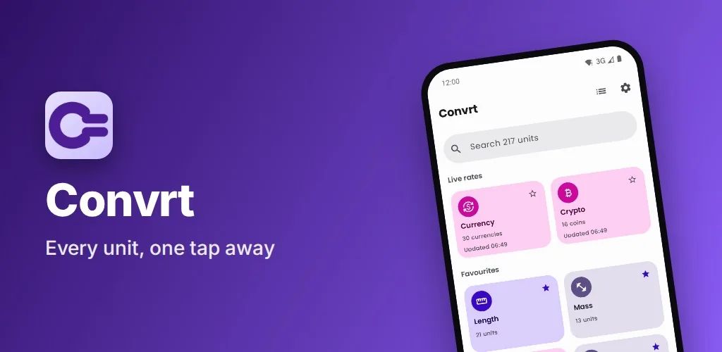 Convrt: Konverter Satuan