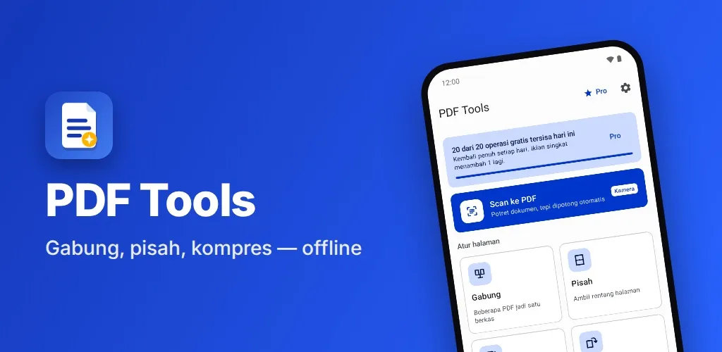 PDF Tools: Gabung & Kompres